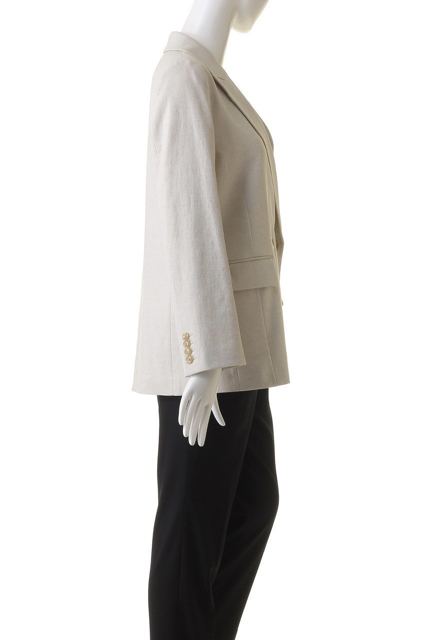 【コルピエロ/Col Pierrot】のドライオックスダブルジャケット 人気、トレンドファッション・服の通販 founy(ファニー) 　ファッション　Fashion　レディースファッション　WOMEN　アウター　Coat Outerwear　ジャケット　Jackets　ジャケット　Jacket　セットアップ　Set Up　ポケット　Pocket　リネン　Linen　夏　Summer　春　Spring　S/S・春夏　Ss・Spring/Summer　other-3|ID: prp329100003991879 ipo3291000000031453358