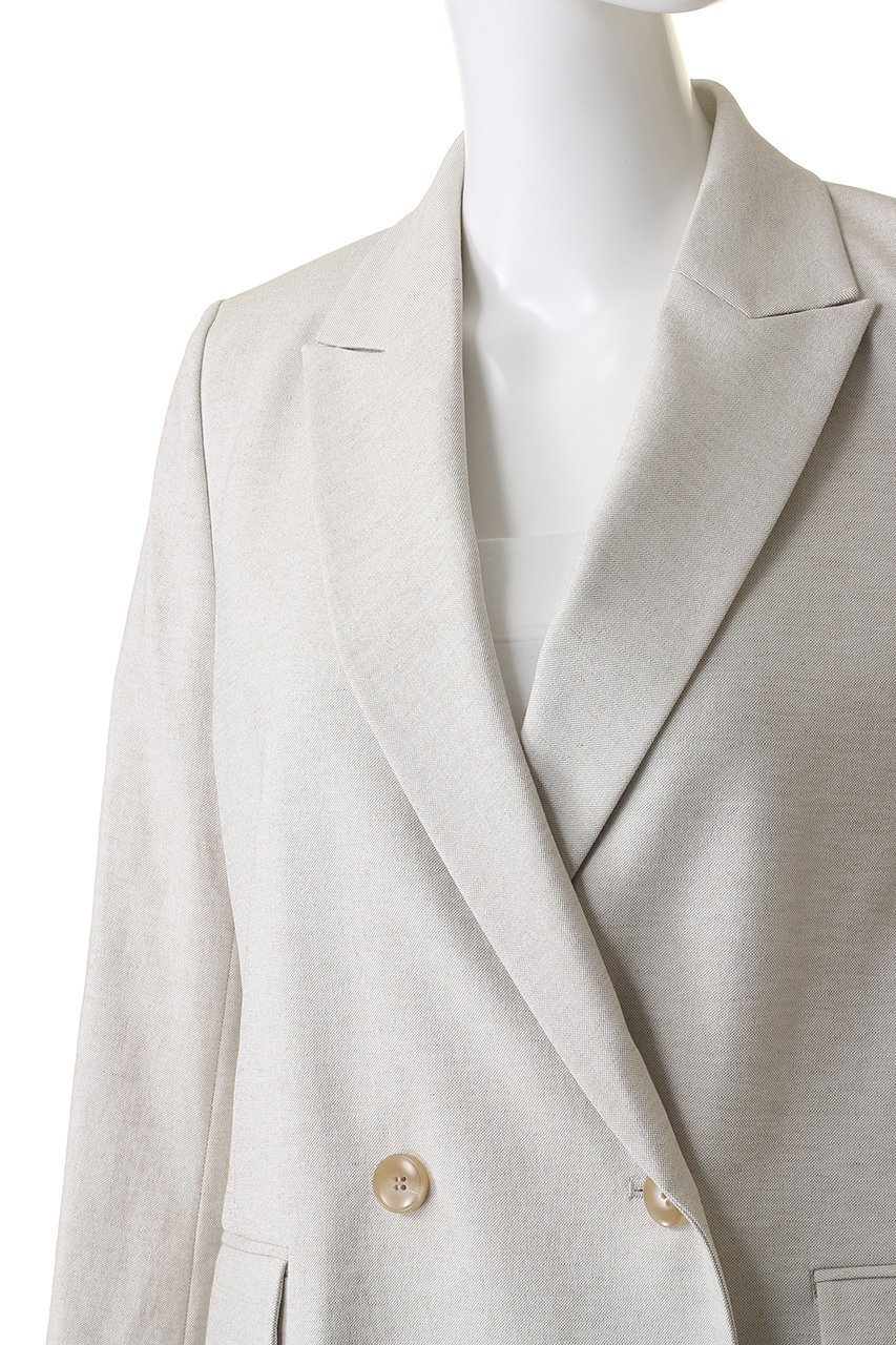 【コルピエロ/Col Pierrot】のドライオックスダブルジャケット 人気、トレンドファッション・服の通販 founy(ファニー) 　ファッション　Fashion　レディースファッション　Fashion for Women　アウター　Coat / Outerwear Collection　レディースジャケット・軽アウター　Jackets　ジャケット　Jacket, Outerwear　セットアップ　Set-Up, Coordinated Outfit　ポケット　Pocket, Pocket Detail　リネン　Linen, Linen Fabric　夏　Summer　春　Spring　S/S・春夏　SS, Spring/Summer, Warm Season　other-5|ID: prp329100003991879 ipo3291000000036223515