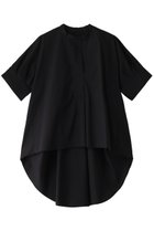 【プレインピープル/PLAIN PEOPLE】のクールマックスストレッチパフスリーブブラウス 人気、トレンドファッション・服の通販 founy(ファニー) ファッション Fashion レディースファッション Fashion for Women トップス・カットソー Cut & Sew Tops シャツ・ブラウス・オフィスカジュアル Elegant Blouses & Button-Ups ショート Short, Short Length スリーブ Sleeve, Long Sleeve / Short Sleeve フレア Flare, Flared フロント Front, Front Design ロング Long, Long-Length 夏 Summer thumbnail ブラック|ID: prp329100003991903 ipo3291000000032908764