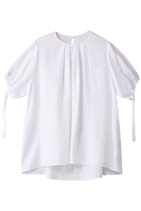 【プレインピープル/PLAIN PEOPLE】のパディストリネン半袖ブラウス 人気、トレンドファッション・服の通販 founy(ファニー) ファッション Fashion レディースファッション Fashion for Women トップス・カットソー Cut & Sew Tops シャツ・ブラウス・オフィスカジュアル Elegant Blouses & Button-Ups ショート Short, Short Length スリーブ Sleeve, Long Sleeve / Short Sleeve フェミニン Feminine, Girly フラット Flat, Flat Shoes リネン Linen, Linen Fabric 半袖 Short Sleeve, Half Sleeve |ID:prp329100003991904