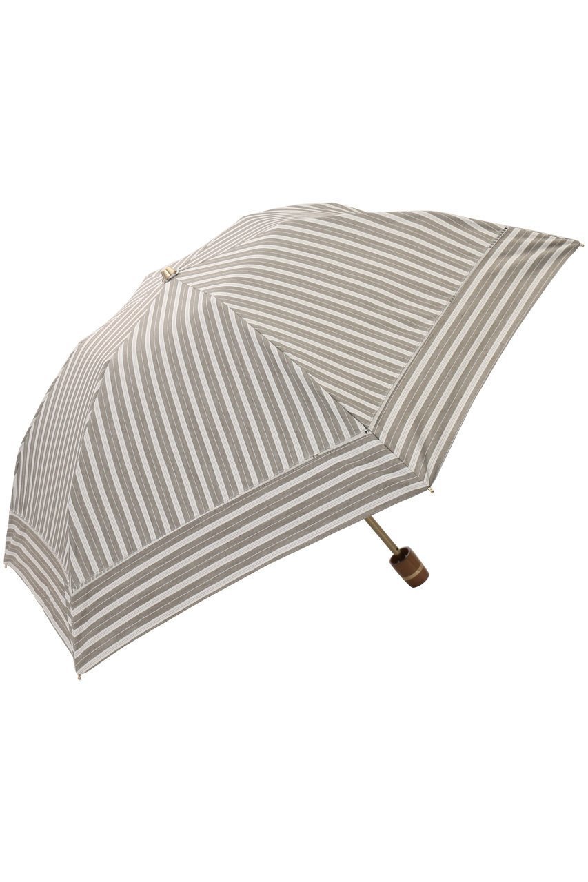 【グレイシー/Gracy】のShirts stripe 晴雨兼用日傘 折りたたみ傘 ミニ インテリア・キッズ・メンズ・レディースファッション・服の通販 founy(ファニー) 　ファッション　Fashion　レディースファッション　Fashion for Women　トップス・カットソー　Cut & Sew Tops　シャツ・ブラウス・オフィスカジュアル　Elegant Blouses & Button-Ups　レイングッズ・傘・晴雨兼用傘　Umbrellas & Rain Gear　ウッド　Wooden Design　ストライプ　Stripe, Striped Pattern　ハンカチ　Handkerchief, Hanky　レース　Lace, Lace Fabric　傘　Umbrella, Parasol　夏　Summer　日傘　Parasol, UV Umbrella　春　Spring　S/S・春夏　SS, Spring/Summer, Warm Season　時計　Watch, Wristwatch　ディープトープ|ID: prp329100003991925 ipo3291000000032845715