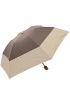 【グレイシー/Gracy】のTender bicolor 晴雨兼用日傘 折りたたみ傘 ミニ ディープトープ×ウォームサンド|ID: prp329100003991927 ipo3291000000026369781