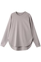 【スリー ドッツ/three dots】のオートコットン スムース ロングスリーブ ライトグレー|ID: prp329100003992977 ipo3291000000032891832
