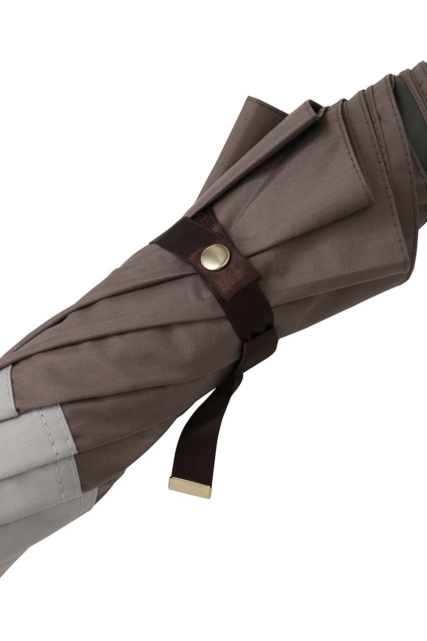 【グレイシー/Gracy】のTender bicolor 晴雨兼用日傘 2段折りたたみ傘 人気、トレンドファッション・服の通販 founy(ファニー) 　ファッション　Fashion　レディースファッション　Fashion for Women　レイングッズ・傘・晴雨兼用傘　Umbrellas & Rain Gear　ウッド　Wooden Design　コンパクト　Compact, Small Size　シンプル　Simple, Minimal　ハンカチ　Handkerchief, Hanky　エレガント 上品　Elegant　傘　Umbrella, Parasol　日傘　Parasol, UV Umbrella　時計　Watch, Wristwatch　other-3|ID: prp329100003993840 ipo3291000000034220190