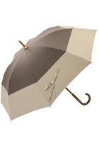 【グレイシー/Gracy】のTender bicolor 晴雨兼用日傘 ショート長傘 ディープトープ×ウォームサンド|ID: prp329100003993841 ipo3291000000032842478