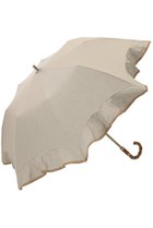 【グレイシー/Gracy】のNatural frill 晴雨兼用日傘 3段折りたたみ傘 モカブラウン|ID: prp329100003993856 ipo3291000000032840229