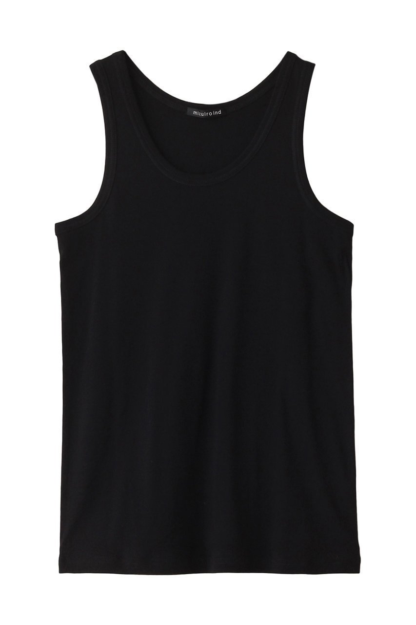 【ミズイロ インド/mizuiro ind】のrib knit tank top トップ インテリア・キッズ・メンズ・レディースファッション・服の通販 founy(ファニー) 　ファッション　Fashion　レディースファッション　WOMEN　トップス・カットソー　Tops/Tshirt　ニット　Knit Tops　キャミソール / ノースリーブ　No Sleeves　シャツ/ブラウス　Shirts/Blouses　ロング / Tシャツ　T-Shirts　カットソー　Cut and Sewn　おすすめ　Recommend　キャミソール　Camisole　シンプル　Simple　タンク　Tank　ネックレス　Necklace　black|ID: prp329100003995119 ipo3291000000028424999