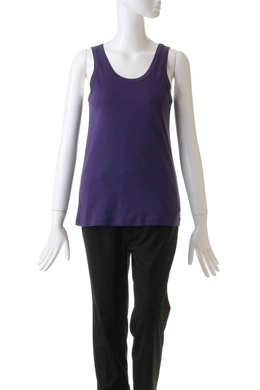 【ミズイロ インド/mizuiro ind】のrib knit tank top トップ 人気、トレンドファッション・服の通販 founy(ファニー) 　ファッション　Fashion　レディースファッション　WOMEN　トップス・カットソー　Tops/Tshirt　ニット　Knit Tops　キャミソール / ノースリーブ　No Sleeves　シャツ/ブラウス　Shirts/Blouses　ロング / Tシャツ　T-Shirts　カットソー　Cut and Sewn　おすすめ　Recommend　キャミソール　Camisole　シンプル　Simple　タンク　Tank　ネックレス　Necklace　other-2|ID: prp329100003995119 ipo3291000000031403154
