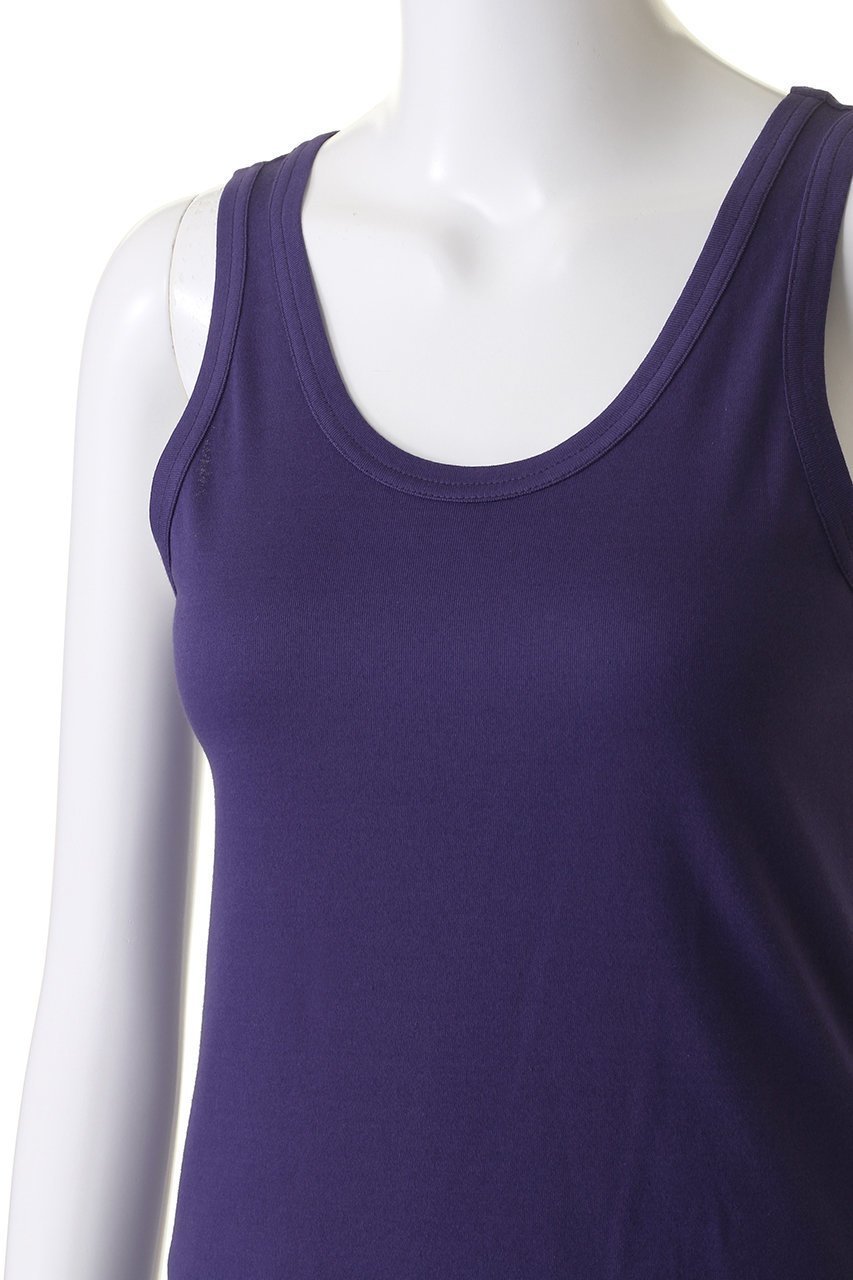 【ミズイロ インド/mizuiro ind】のrib knit tank top トップ 人気、トレンドファッション・服の通販 founy(ファニー) 　ファッション　Fashion　レディースファッション　WOMEN　トップス・カットソー　Tops/Tshirt　ニット　Knit Tops　キャミソール / ノースリーブ　No Sleeves　シャツ/ブラウス　Shirts/Blouses　ロング / Tシャツ　T-Shirts　カットソー　Cut and Sewn　おすすめ　Recommend　キャミソール　Camisole　シンプル　Simple　タンク　Tank　ネックレス　Necklace　other-5|ID: prp329100003995119 ipo3291000000031403161