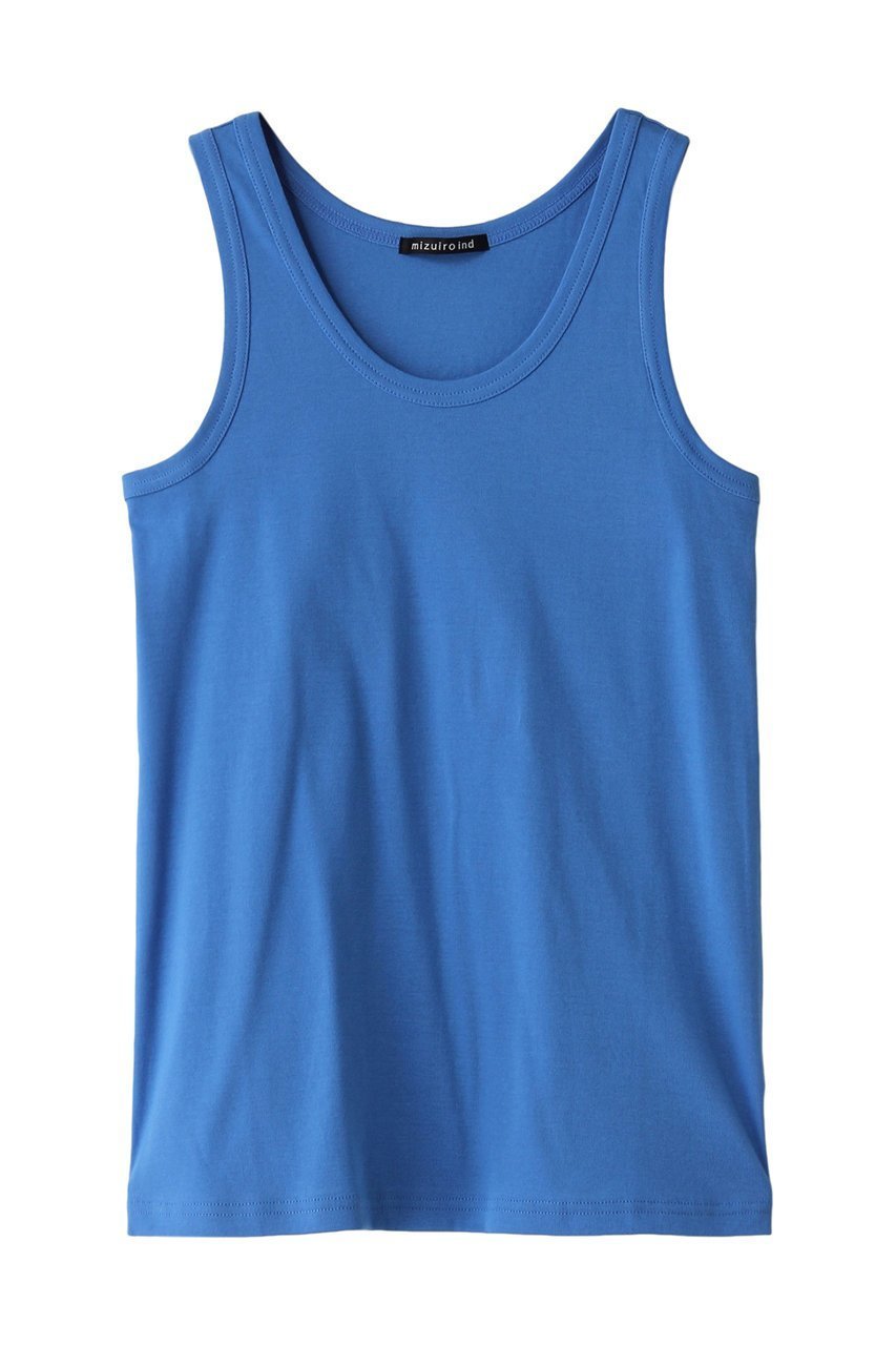 【ミズイロ インド/mizuiro ind】のrib knit tank top トップ インテリア・キッズ・メンズ・レディースファッション・服の通販 founy(ファニー) 　ファッション　Fashion　レディースファッション　Fashion for Women　トップス・カットソー　Cut & Sew Tops　ニット　Knit Tops & Sweaters　キャミソール&ノースリーブ　Camisoles & Sleeveless Tops　シャツ・ブラウス・オフィスカジュアル　Elegant Blouses & Button-Ups　ロングTシャツ・Tシャツ　Longline T-Shirts & Tees　カットソー・ベーシックTシャツ　Cut-and-Sewn Tops / Stretch Tees & Basics　おすすめ　Recommended / Our Picks　キャミソール　Camisole, Spaghetti Strap Top　シンプル　Simple, Minimal　タンク　Tank Top, Sleeveless Top　ネックレス　Necklace, Pendant Necklace　blue|ID: prp329100003995119 ipo3291000000032924962