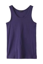 【ミズイロ インド/mizuiro ind】のrib knit tank top トップ purple|ID: prp329100003995119 ipo3291000000032924975