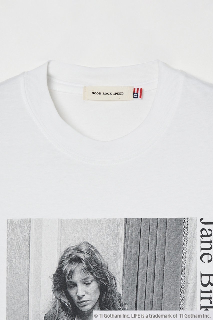 【エリオポール/heliopole】の【GOOD ROCK SPEED】GRS LIFE JB Tシャツ 人気、トレンドファッション・服の通販 founy(ファニー) 　ファッション　Fashion　レディースファッション　Fashion for Women　トップス・カットソー　Cut & Sew Tops　シャツ・ブラウス・オフィスカジュアル　Elegant Blouses & Button-Ups　ロングTシャツ・Tシャツ　Longline T-Shirts & Tees　カットソー・ベーシックTシャツ　Cut-and-Sewn Tops / Stretch Tees & Basics　グラフィック　Graphic, Graphic Design　コレクション　Collection, Seasonal Line　ショート　Short, Short Length　スリーブ　Sleeve, Long Sleeve / Short Sleeve　雑誌　Magazine, Fashion Magazine　other-3|ID: prp329100003995122 ipo3291000000035791861