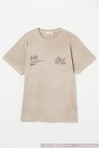 【エリオポール/heliopole】の【GOOD ROCK SPEED】GRS CITY OF NYC Tシャツ 人気、トレンドファッション・服の通販 founy(ファニー) ファッション Fashion レディースファッション Fashion for Women トップス・カットソー Cut & Sew Tops シャツ・ブラウス・オフィスカジュアル Elegant Blouses & Button-Ups ロングTシャツ・Tシャツ Longline T-Shirts & Tees カットソー・ベーシックTシャツ Cut-and-Sewn Tops / Stretch Tees & Basics ショート Short, Short Length スリーブ Sleeve, Long Sleeve / Short Sleeve thumbnail ベージュ|ID: prp329100003995124 ipo3291000000032930439
