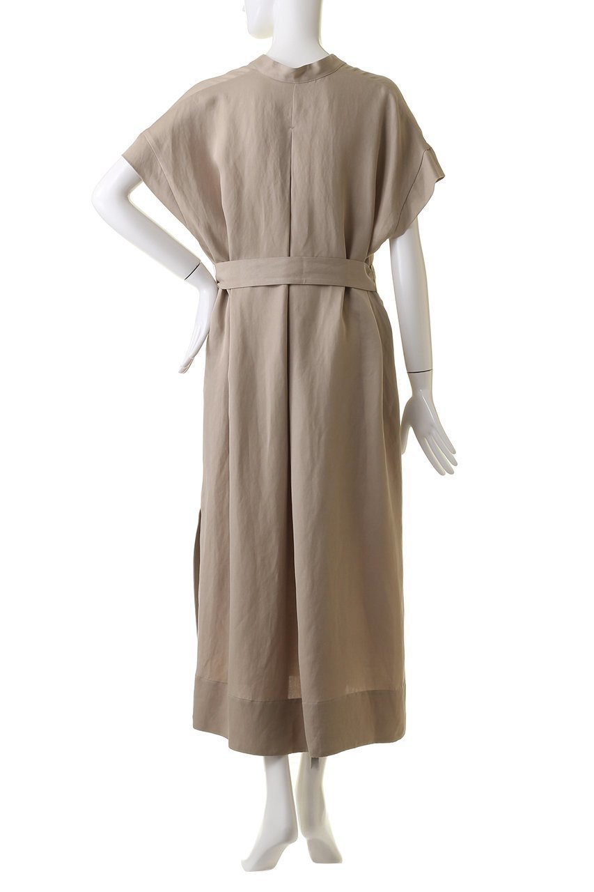 【プルミエ アロンディスモン/1er Arrondissement】のテンセルリネンカフタンワンピース 人気、トレンドファッション・服の通販 founy(ファニー) 　ファッション　Fashion　レディースファッション　Fashion for Women　ワンピース　Dresses　チュニック　Tunic Tops & Dresses　スキッパー　Skipper, Open Collar　チュニック　Tunic, Long Top　ミックス　Mix, Mixed Style　リネン　Linen, Linen Fabric　ロング　Long, Long-Length　エレガント 上品　Elegant　other-4|ID: prp329100003995134 ipo3291000000036671556