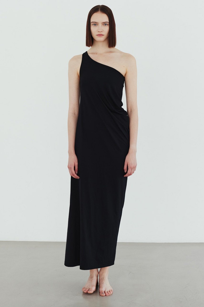 【ル フィル/LE PHIL】のナイロンストレッチワンピース 人気、トレンドファッション・服の通販 founy(ファニー) 　ファッション　Fashion　レディースファッション　Fashion for Women　ワンピース　Dresses　チュニック　Tunic Tops & Dresses　アシンメトリー　Asymmetrical Style　エレガント 上品　Elegant　カッティング　Cutting Detail　チュニック　Tunic, Long Top　ドレープ　Drape, Draping Fabric　ロング　Long, Long-Length　夏　Summer　other-8|ID: prp329100003995141 ipo3291000000032892229