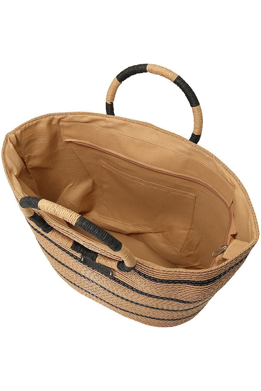 【エスメラルダ/Esmeralda】の【GAIMO】ボーダーリングハンドルバッグ 人気、トレンドファッション・服の通販 founy(ファニー) 　ファッション　Fashion　レディースファッション　Fashion for Women　バッグ　Bags　おすすめ　Recommended / Our Picks　アウトドア　Outdoor Clothing　サマー　Summer, Summer Style　ビーチ　Beach, Seaside　フォルム　Silhouette, Form　ボーダー　Border, Stripe　リゾート　Resort, Vacation Style　other-5|ID: prp329100003996403 ipo3291000000036091385