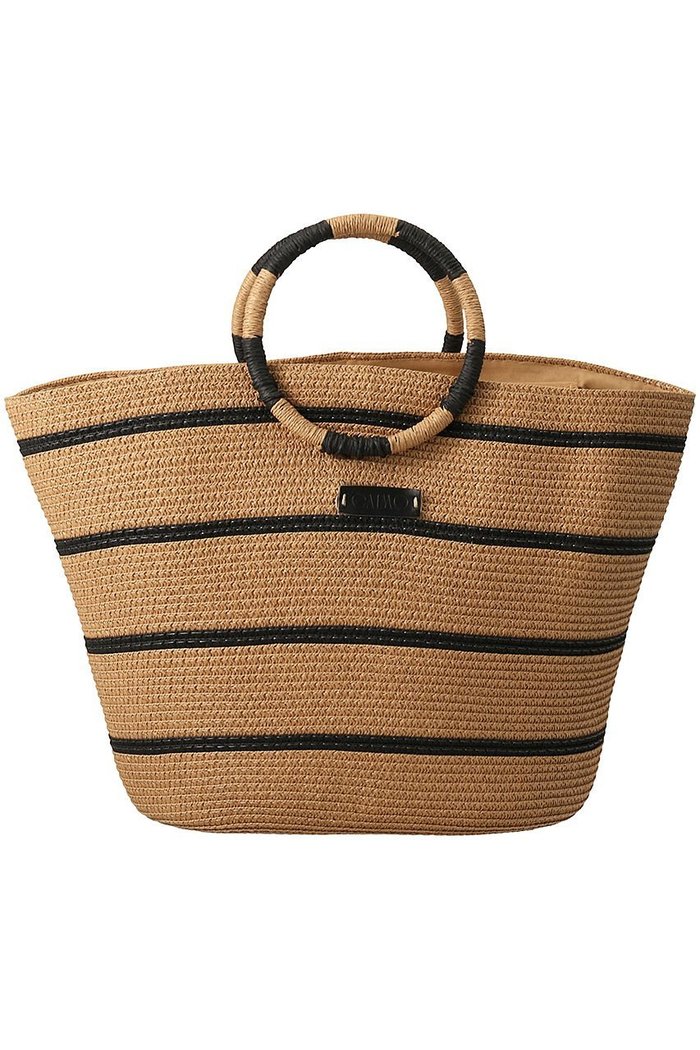 【エスメラルダ/Esmeralda】の【GAIMO】ボーダーリングハンドルバッグ インテリア・キッズ・メンズ・レディースファッション・服の通販 founy(ファニー) https://founy.com/ ファッション Fashion レディースファッション Fashion for Women バッグ Bags おすすめ Recommended / Our Picks アウトドア Outdoor Clothing サマー Summer, Summer Style ビーチ Beach, Seaside フォルム Silhouette, Form ボーダー Border, Stripe リゾート Resort, Vacation Style |ID: prp329100003996403 ipo3291000000036558089