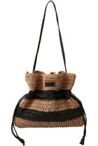 【エスメラルダ/Esmeralda】の【GAIMO】ラフィア巾着ショルダーバッグ ベージュ|ID: prp329100003996404 ipo3291000000035872826