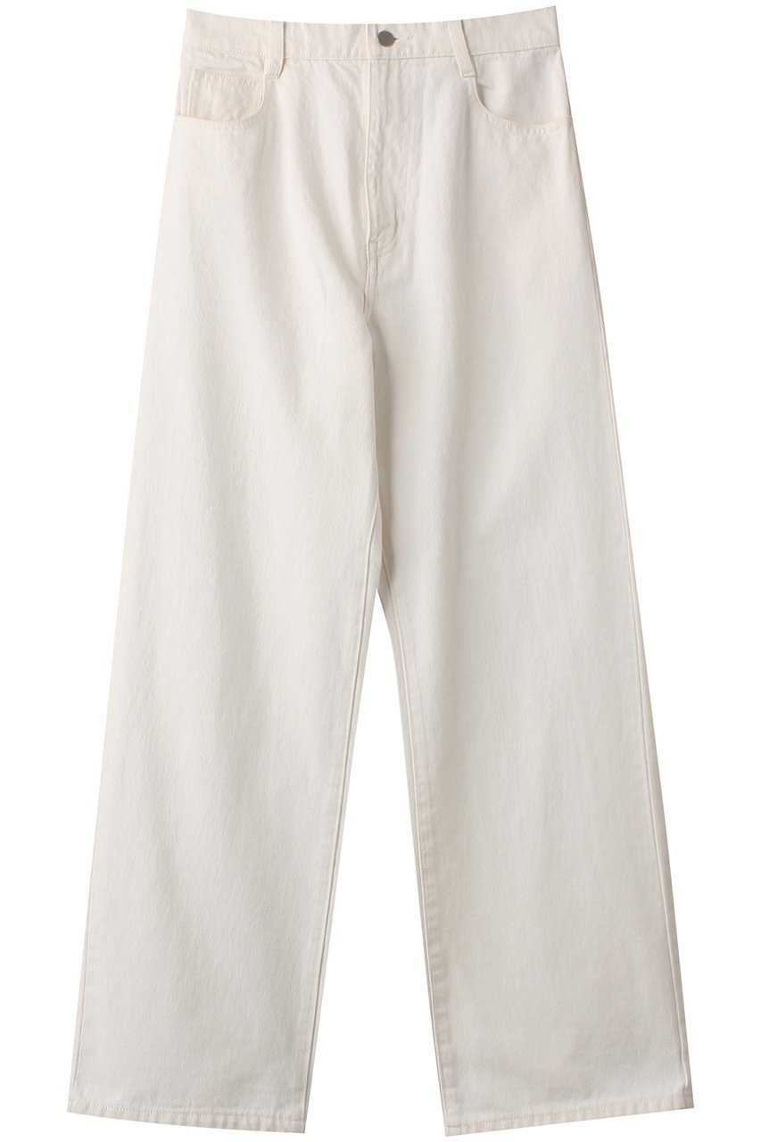 【ベイジ,/BEIGE,】のVICTOR(ヴィクトル)/パンツ インテリア・キッズ・メンズ・レディースファッション・服の通販 founy(ファニー) ファッション Fashion レディースファッション Fashion for Women パンツ Pants & Trousers クラシック Classic, Timeless Style ストレート Straight, Straight Cut デニム Denim, Jeans Material ワイド Wide, Wide Fit White|ID: prp329100003996439 ipo3291000000035945682