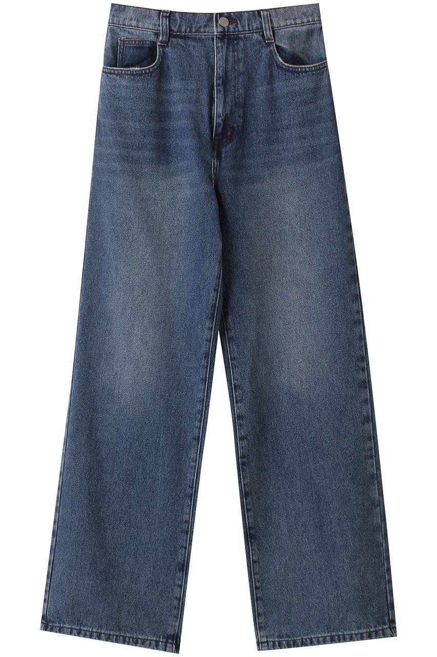 【ベイジ,/BEIGE,】のVICTOR(ヴィクトル)/パンツ インテリア・キッズ・メンズ・レディースファッション・服の通販 founy(ファニー) ファッション Fashion レディースファッション Fashion for Women パンツ Pants & Trousers クラシック Classic, Timeless Style ストレート Straight, Straight Cut デニム Denim, Jeans Material ワイド Wide, Wide Fit Indigo|ID: prp329100003996439 ipo3291000000035945684