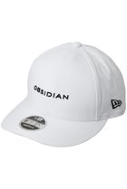 【オブシディアン/OBSIDIAN】の【UNISEX】NEW ERA × OBSIDIAN CLASSIC LOGO CAP ホワイト|ID:prp329100003997359