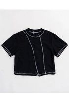【メゾンスペシャル/MAISON SPECIAL】のOutseam Bicolor T-shirt/アウトシームバイカラーTシャツ BLK(ブラック)|ID:prp329100003997361