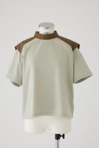 【リムアーク/RIM.ARK】のDocking design tops/トップス ライトベージュ|ID: prp329100003997363 ipo3291000000032376957