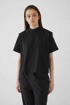 【リムアーク/RIM.ARK】 Docking design tops/トップス人気、トレンドファッション・服の通販 founy(ファニー) ファッション Fashion レディースファッション Fashion for Women トップス・カットソー Cut & Sew Tops シャツ・ブラウス・オフィスカジュアル Elegant Blouses & Button-Ups ロングTシャツ・Tシャツ Longline T-Shirts & Tees カットソー・ベーシックTシャツ Cut-and-Sewn Tops / Stretch Tees & Basics ショート Short, Short Length シンプル Simple, Minimal スリーブ Sleeve, Long Sleeve / Short Sleeve ツイル Twist, Twisted Detail ドッキング Docking, Mixed Material 夏 Summer |ID:prp329100003997363