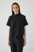 【リムアーク/RIM.ARK】のDocking design tops/トップス 人気、トレンドファッション・服の通販 founy(ファニー) ファッション Fashion レディースファッション Fashion for Women トップス・カットソー Cut & Sew Tops シャツ・ブラウス・オフィスカジュアル Elegant Blouses & Button-Ups ロングTシャツ・Tシャツ Longline T-Shirts & Tees カットソー・ベーシックTシャツ Cut-and-Sewn Tops / Stretch Tees & Basics ショート Short, Short Length シンプル Simple, Minimal スリーブ Sleeve, Long Sleeve / Short Sleeve ツイル Twist, Twisted Detail ドッキング Docking, Mixed Material 夏 Summer |ID:prp329100003997363