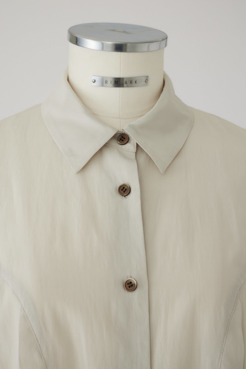 【リムアーク/RIM.ARK】のPanel gather box SH/シャツ 人気、トレンドファッション・服の通販 founy(ファニー) 　ファッション　Fashion　レディースファッション　Fashion for Women　トップス・カットソー　Cut & Sew Tops　キャミソール&ノースリーブ　Camisoles & Sleeveless Tops　シャツ・ブラウス・オフィスカジュアル　Elegant Blouses & Button-Ups　エレガント 上品　Elegant　ノースリーブ　Sleeveless, No-Sleeve　バランス　Balance, Style Balance　other-2|ID: prp329100003997364 ipo3291000000032881837