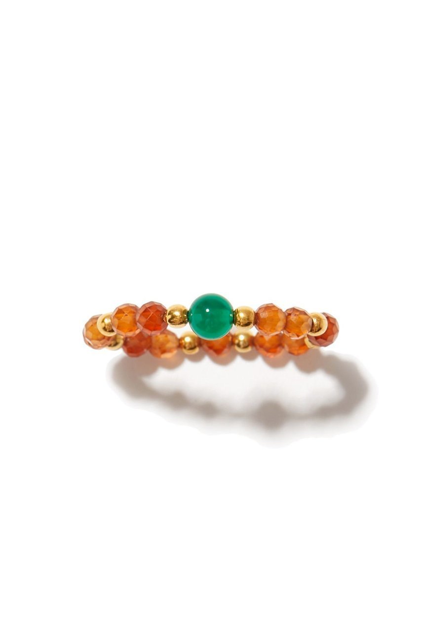 【アルティーダ ウード/ARTIDA OUD】のamulette 「情熱を燃やし勝利へ繋げる」ヘソナイト×アベンチュリン リング 人気、トレンドファッション・服の通販 founy(ファニー) ファッション Fashion レディースファッション Fashion for Women ジュエリー Jewelry インド Indian Textile バランス Balance, Style Balance other-1|ID: prp329100003997365 ipo3291000000035885638