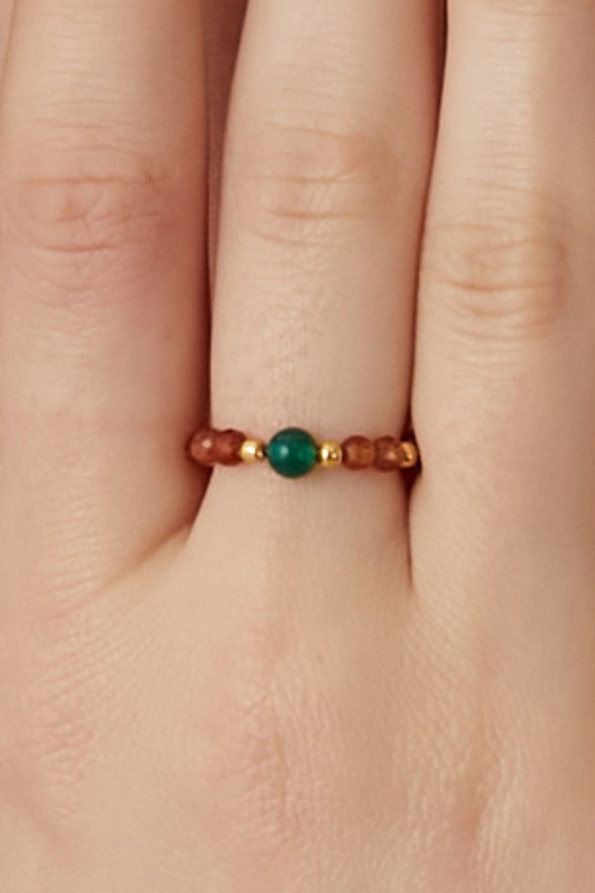 【アルティーダ ウード/ARTIDA OUD】のamulette 「情熱を燃やし勝利へ繋げる」ヘソナイト×アベンチュリン リング 人気、トレンドファッション・服の通販 founy(ファニー) ファッション Fashion レディースファッション Fashion for Women ジュエリー Jewelry インド Indian Textile バランス Balance, Style Balance other-8|ID: prp329100003997365 ipo3291000000035885646