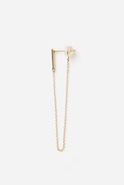 【オールニーク/ALLNIQUE】のLinear Bar chain ダイヤモンド ピアス(片耳用) 人気、トレンドファッション・服の通販 founy(ファニー) ファッション Fashion レディースファッション Fashion for Women ジュエリー Jewelry ファッションリング Fashion Rings イヤリング・フープ・ドロップタイプ Hoop, Drop & Clip Earrings イヤリング Earrings コレクション Collection, Seasonal Line シンプル Simple, Minimal ダイヤモンド Diamond, Brilliant Cut チェーン Chain, Chain Strap ベーシック Basic, Essential 片耳 One-Ear, Single Earring thumbnail イエローゴールド|ID: prp329100003997372 ipo3291000000035657611