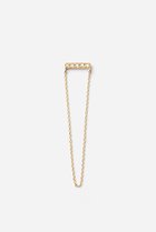 【オールニーク/ALLNIQUE】のLinear Bar chain ダイヤモンド ピアス(片耳用) イエローゴールド|ID: prp329100003997373 ipo3291000000036008105