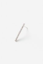 【オールニーク/ALLNIQUE】のLinear Bar large ダイヤモンド ピアス(片耳用) ホワイトゴールド|ID: prp329100003997374 ipo3291000000032208238