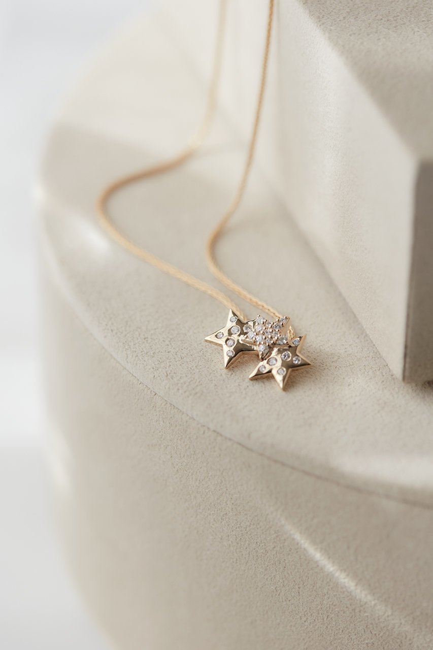 【オールニーク/ALLNIQUE】の【Playful Moko Kobayashi】3Star ダイヤモンド チャーム 人気、トレンドファッション・服の通販 founy(ファニー) 　ファッション　Fashion　レディースファッション　Fashion for Women　ジュエリー　Jewelry　ダイヤモンド　Diamond, Brilliant Cut　チャーム　Charm, Pendant　人気　Popular, Best Seller　other-4|ID: prp329100003997383 ipo3291000000035955306