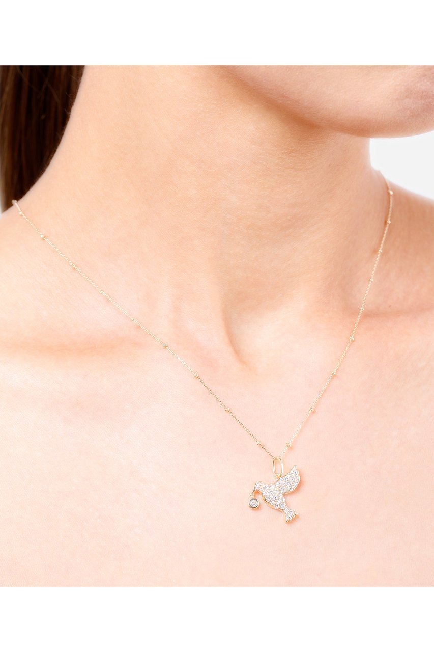 【オールニーク/ALLNIQUE】の【Playful Moko Kobayashi】Bird ダイヤモンド チャーム 人気、トレンドファッション・服の通販 founy(ファニー) 　ファッション　Fashion　レディースファッション　Fashion for Women　ジュエリー　Jewelry　ダイヤモンド　Diamond, Brilliant Cut　チェーン　Chain, Chain Strap　チャーム　Charm, Pendant　モチーフ　Motif, Design Theme　人気　Popular, Best Seller　other-2|ID: prp329100003997393 ipo3291000000035955319