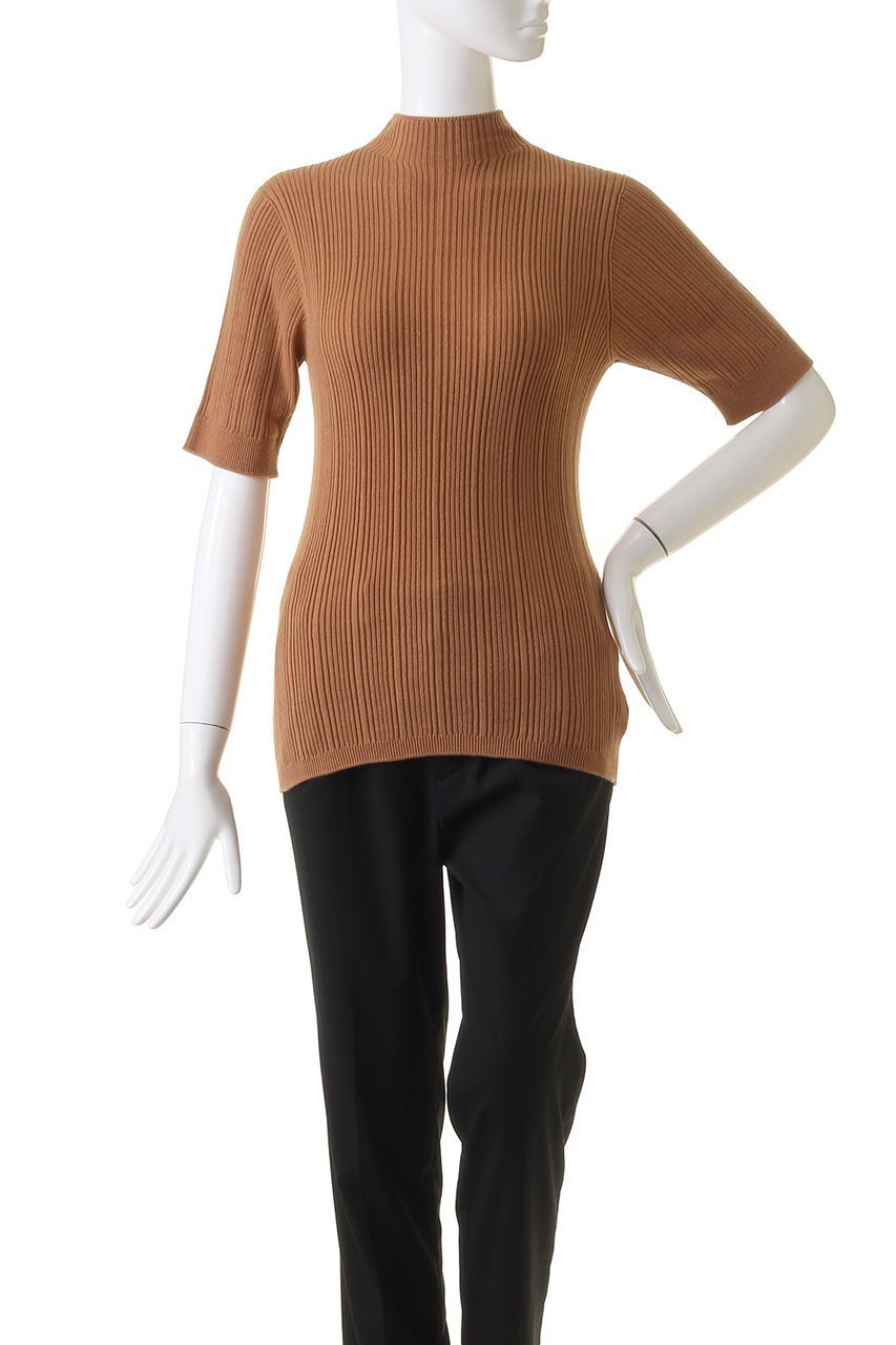 【ネテネ/NETENE】のFIKAランダムリブニット モックネックハーフスリーブ 人気、トレンドファッション・服の通販 founy(ファニー) ファッション Fashion レディースファッション Fashion for Women トップス・カットソー Cut & Sew Tops ニット Knit Tops & Sweaters シャツ・ブラウス・オフィスカジュアル Elegant Blouses & Button-Ups ロングTシャツ・Tシャツ Longline T-Shirts & Tees カットソー・ベーシックTシャツ Cut-and-Sewn Tops / Stretch Tees & Basics インナー Innerwear ショート Short, Short Length シンプル Simple, Minimal スリーブ Sleeve, Long Sleeve / Short Sleeve ハーフ Half, Half-Length モックネック Mock Neck, Short Turtleneck ランダム Random, Irregular エレガント 上品 Elegant other-2|ID: prp329100003997399 ipo3291000000034462752