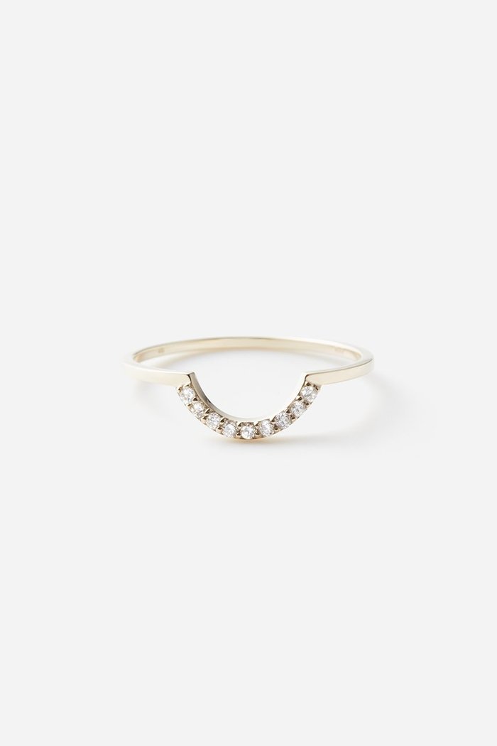 【オールニーク/ALLNIQUE】のLayered U ダイヤモンド リング インテリア・キッズ・メンズ・レディースファッション・服の通販 founy(ファニー) https://founy.com/ ファッション Fashion レディースファッション Fashion for Women ジュエリー Jewelry ダイヤモンド Diamond, Brilliant Cut |ID: prp329100003997405 ipo3291000000036231718