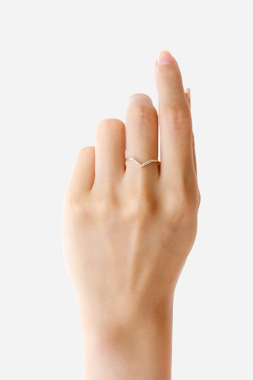 【オールニーク/ALLNIQUE】のLayered V ダイヤモンド リング 人気、トレンドファッション・服の通販 founy(ファニー) ファッション Fashion レディースファッション Fashion for Women ジュエリー Jewelry ダイヤモンド Diamond, Brilliant Cut other-2|ID: prp329100003997406 ipo3291000000035955248