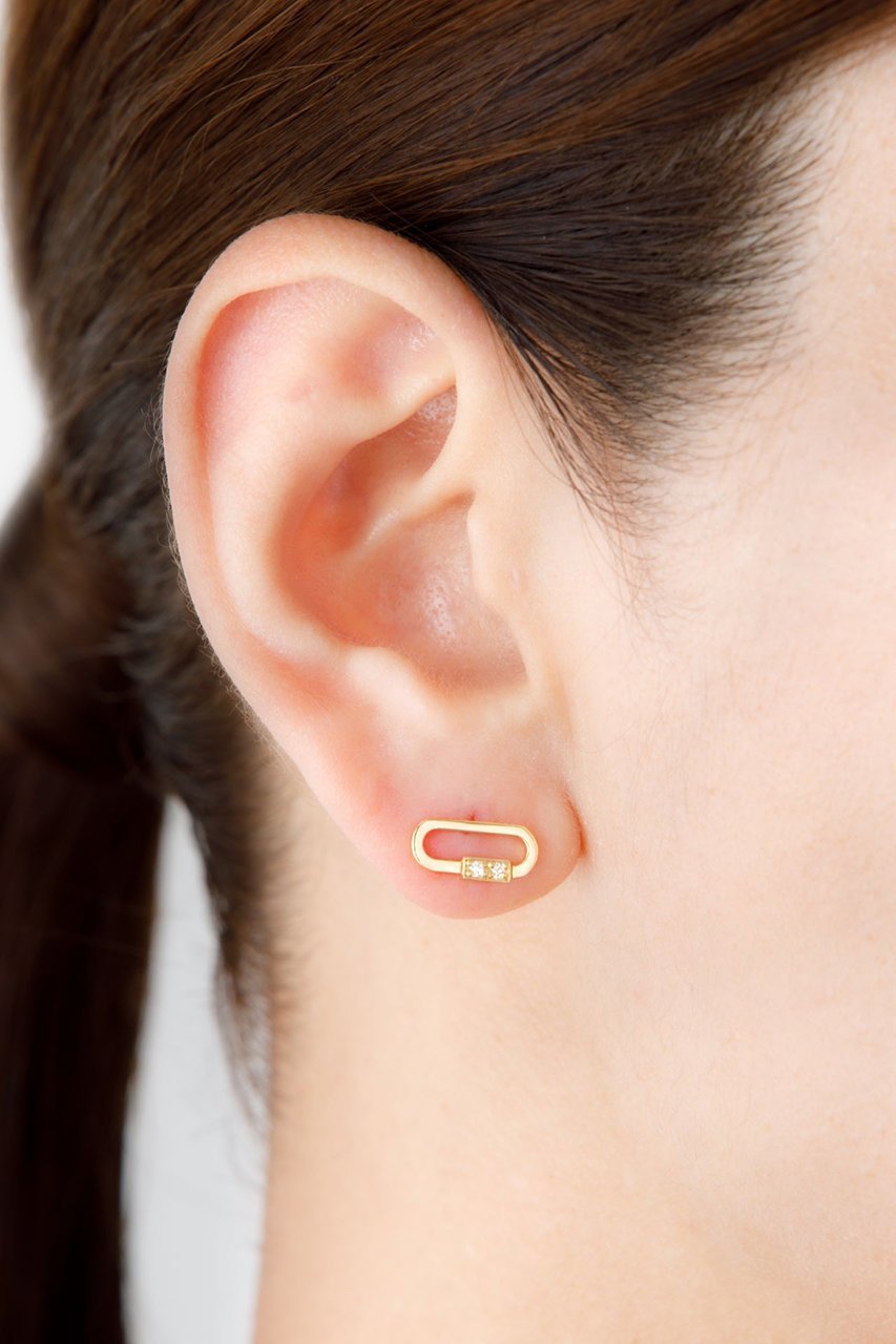 【オールニーク/ALLNIQUE】のForm Oval ダイヤモンド ピアス(片耳用) 人気、トレンドファッション・服の通販 founy(ファニー) 　ファッション　Fashion　レディースファッション　Fashion for Women　ジュエリー　Jewelry　ファッションリング　Fashion Rings　イヤリング・フープ・ドロップタイプ　Hoop, Drop & Clip Earrings　イヤリング　Earrings　オーバル　Oval Design　コレクション　Collection, Seasonal Line　ダイヤモンド　Diamond, Brilliant Cut　フォルム　Silhouette, Form　片耳　One-Ear, Single Earring　other-2|ID: prp329100003997408 ipo3291000000035762777