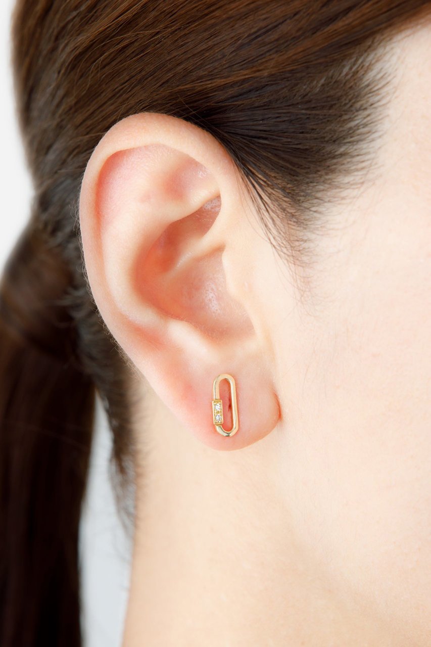 【オールニーク/ALLNIQUE】のForm Oval ダイヤモンド ピアス(片耳用) 人気、トレンドファッション・服の通販 founy(ファニー) 　ファッション　Fashion　レディースファッション　Fashion for Women　ジュエリー　Jewelry　ファッションリング　Fashion Rings　イヤリング・フープ・ドロップタイプ　Hoop, Drop & Clip Earrings　イヤリング　Earrings　オーバル　Oval Design　コレクション　Collection, Seasonal Line　ダイヤモンド　Diamond, Brilliant Cut　フォルム　Silhouette, Form　片耳　One-Ear, Single Earring　other-4|ID: prp329100003997408 ipo3291000000035762781