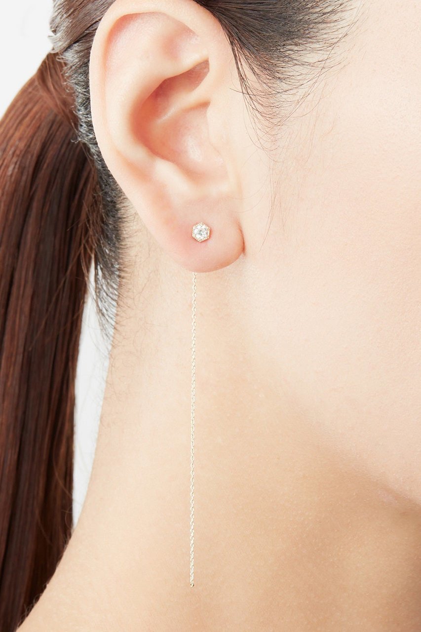 【オールニーク/ALLNIQUE】の【Hexagon Fukuda Makoto】ダイヤモンド 0.10ct ピアス(片耳用) 人気、トレンドファッション・服の通販 founy(ファニー) ファッションモデル・俳優・女優 Models 女性 Women 福田麻琴 Fukuda Makoto ファッション Fashion レディースファッション Fashion for Women ジュエリー Jewelry ファッションリング Fashion Rings イヤリング・フープ・ドロップタイプ Hoop, Drop & Clip Earrings イヤリング Earrings ダイヤモンド Diamond, Brilliant Cut チェーン Chain, Chain Strap 片耳 One-Ear, Single Earring other-2|ID: prp329100003997425 ipo3291000000036103312