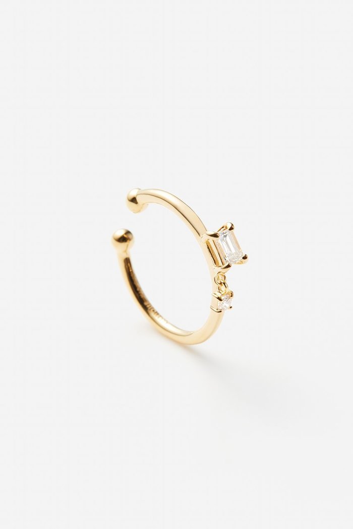 【オールニーク/ALLNIQUE】の【Connect TOMOKO FURUSAWA】Baguette D イヤーカフ ダイヤモンド(片耳用) インテリア・キッズ・メンズ・レディースファッション・服の通販 founy(ファニー) https://founy.com/ ファッション Fashion レディースファッション Fashion for Women ジュエリー Jewelry ファッションリング Fashion Rings イヤリング・フープ・ドロップタイプ Hoop, Drop & Clip Earrings イヤリング Earrings イヤーカフ Ear Cuffs ジュエリー Jewelry, Accessories ダイヤモンド Diamond, Brilliant Cut 片耳 One-Ear, Single Earring |ID: prp329100003997427 ipo3291000000036231856