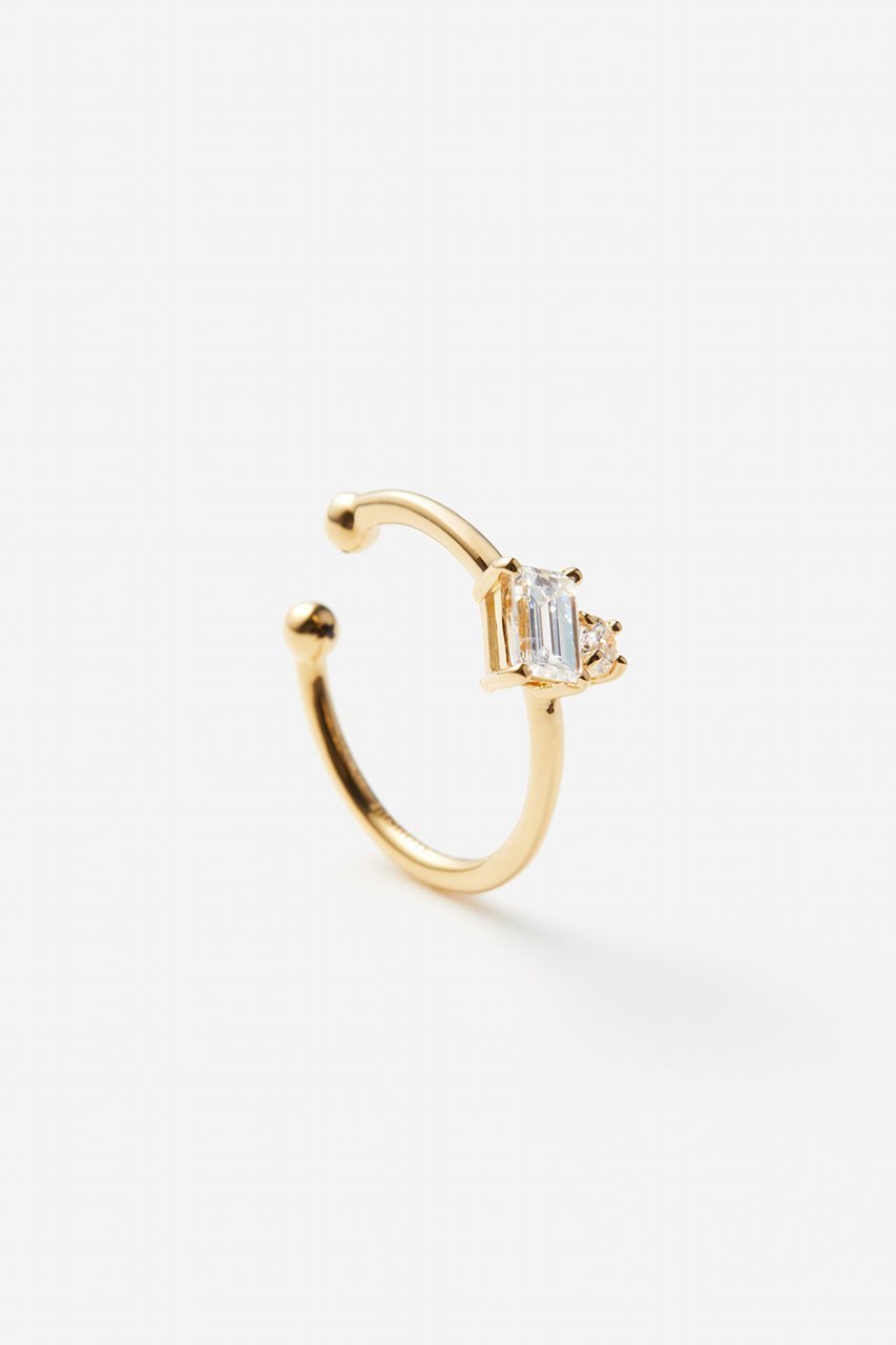 【オールニーク/ALLNIQUE】の【Connect TOMOKO FURUSAWA】Baguette A ダイヤモンド イヤーカフ(片耳用) インテリア・キッズ・メンズ・レディースファッション・服の通販 founy(ファニー) ファッション Fashion レディースファッション Fashion for Women ジュエリー Jewelry ファッションリング Fashion Rings イヤリング・フープ・ドロップタイプ Hoop, Drop & Clip Earrings おすすめ Recommended / Our Picks イヤリング Earrings イヤーカフ Ear Cuffs シェイプ Shape, Slim Fit ジュエリー Jewelry, Accessories ダイヤモンド Diamond, Brilliant Cut エレガント 上品 Elegant 片耳 One-Ear, Single Earring イエローゴールド|ID: prp329100003997428 ipo3291000000036103268