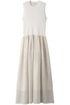 【デザイン ワークス/DESIGN WORKS】のシアーコンビワンピース オフホワイト|ID: prp329100003997440 ipo3291000000032898330