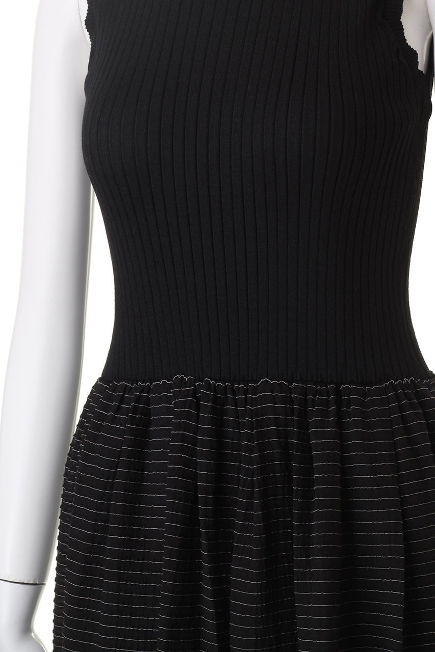 【デザイン ワークス/DESIGN WORKS】のシアーコンビワンピース 人気、トレンドファッション・服の通販 founy(ファニー) 　ファッション　Fashion　レディースファッション　Fashion for Women　ワンピース　Dresses　チュニック　Tunic Tops & Dresses　エレガント 上品　Elegant　ギャザー　Gathered, Ruffled　サマー　Summer, Summer Style　ジャカード／ジャガード　Jacquard, Woven Pattern　チュニック　Tunic, Long Top　ノースリーブ　Sleeveless, No-Sleeve　フィット　Fit, Slim Fit　ロング　Long, Long-Length　other-5|ID: prp329100003997440 ipo3291000000035690363