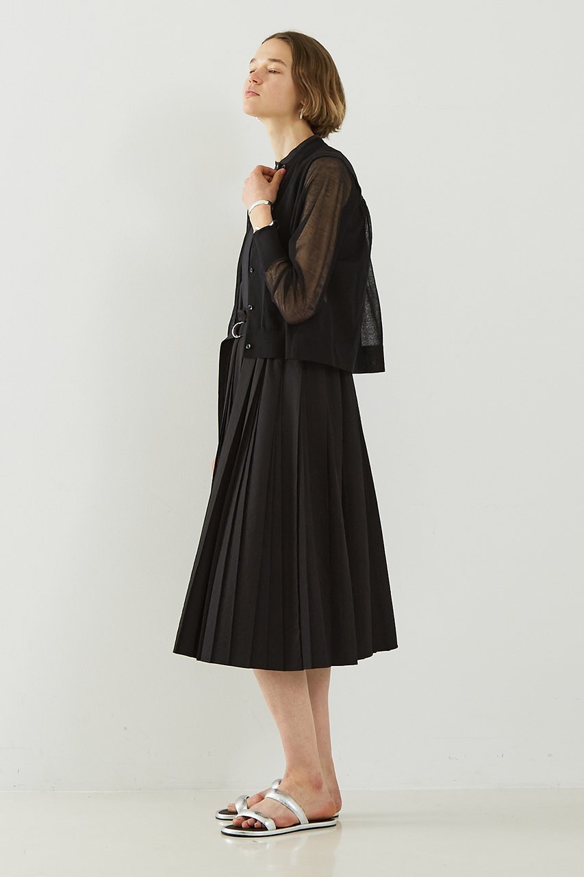 【デザイン ワークス/DESIGN WORKS】のシアーカーディガン 人気、トレンドファッション・服の通販 founy(ファニー) 　ファッション　Fashion　レディースファッション　Fashion for Women　トップス・カットソー　Cut & Sew Tops　ニット　Knit Tops & Sweaters　カーディガン・羽織り　Layered Style Cardigans　おすすめ　Recommended / Our Picks　カーディガン　Cardigan, Knitwear　ギャザー　Gathered, Ruffled　シアー　Sheer, See-Through　トレンド　Trend, Trending Now　フェミニン　Feminine, Girly　今季　This Season, Current Season　定番　Standard, Basic Item　other-7|ID: prp329100003997441 ipo3291000000035371783