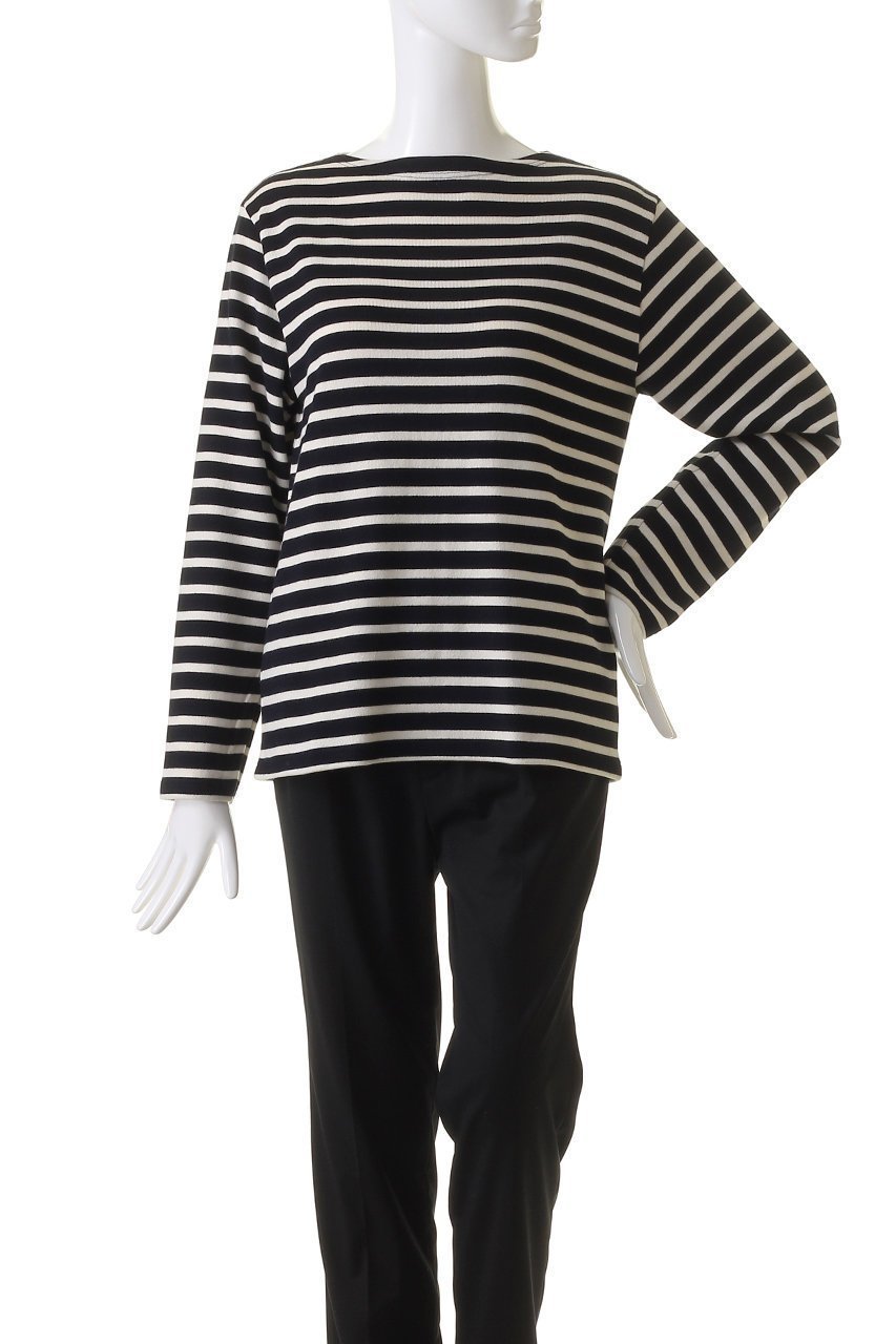 【マルティニーク/martinique】のArmor-lux コットンボーダーLSカットソー 人気、トレンドファッション・服の通販 founy(ファニー) 　ファッション　Fashion　レディースファッション　Fashion for Women　トップス・カットソー　Cut & Sew Tops　シャツ・ブラウス・オフィスカジュアル　Elegant Blouses & Button-Ups　ロングTシャツ・Tシャツ　Longline T-Shirts & Tees　カットソー・ベーシックTシャツ　Cut-and-Sewn Tops / Stretch Tees & Basics　インナー　Innerwear　カットソー　Cut and Sewn Top　シンプル　Simple, Minimal　スリーブ　Sleeve, Long Sleeve / Short Sleeve　ボーダー　Border, Stripe　ロング　Long, Long-Length　エレガント 上品　Elegant　人気　Popular, Best Seller　定番　Standard, Basic Item　other-2|ID: prp329100003997448 ipo3291000000032930799