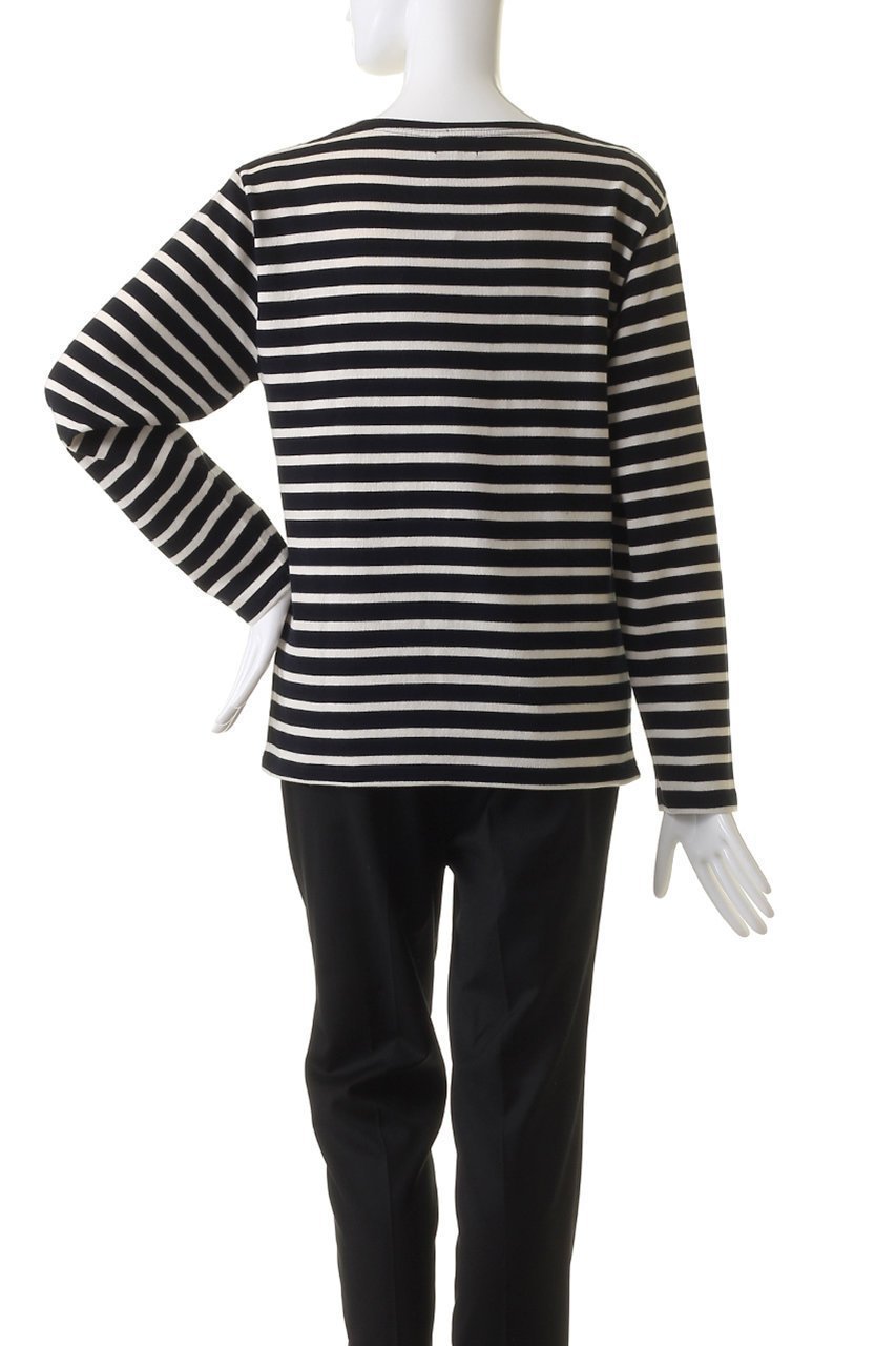 【マルティニーク/martinique】のArmor-lux コットンボーダーLSカットソー 人気、トレンドファッション・服の通販 founy(ファニー) 　ファッション　Fashion　レディースファッション　Fashion for Women　トップス・カットソー　Cut & Sew Tops　シャツ・ブラウス・オフィスカジュアル　Elegant Blouses & Button-Ups　ロングTシャツ・Tシャツ　Longline T-Shirts & Tees　カットソー・ベーシックTシャツ　Cut-and-Sewn Tops / Stretch Tees & Basics　インナー　Innerwear　カットソー　Cut and Sewn Top　シンプル　Simple, Minimal　スリーブ　Sleeve, Long Sleeve / Short Sleeve　ボーダー　Border, Stripe　ロング　Long, Long-Length　エレガント 上品　Elegant　人気　Popular, Best Seller　定番　Standard, Basic Item　other-4|ID: prp329100003997448 ipo3291000000032930817